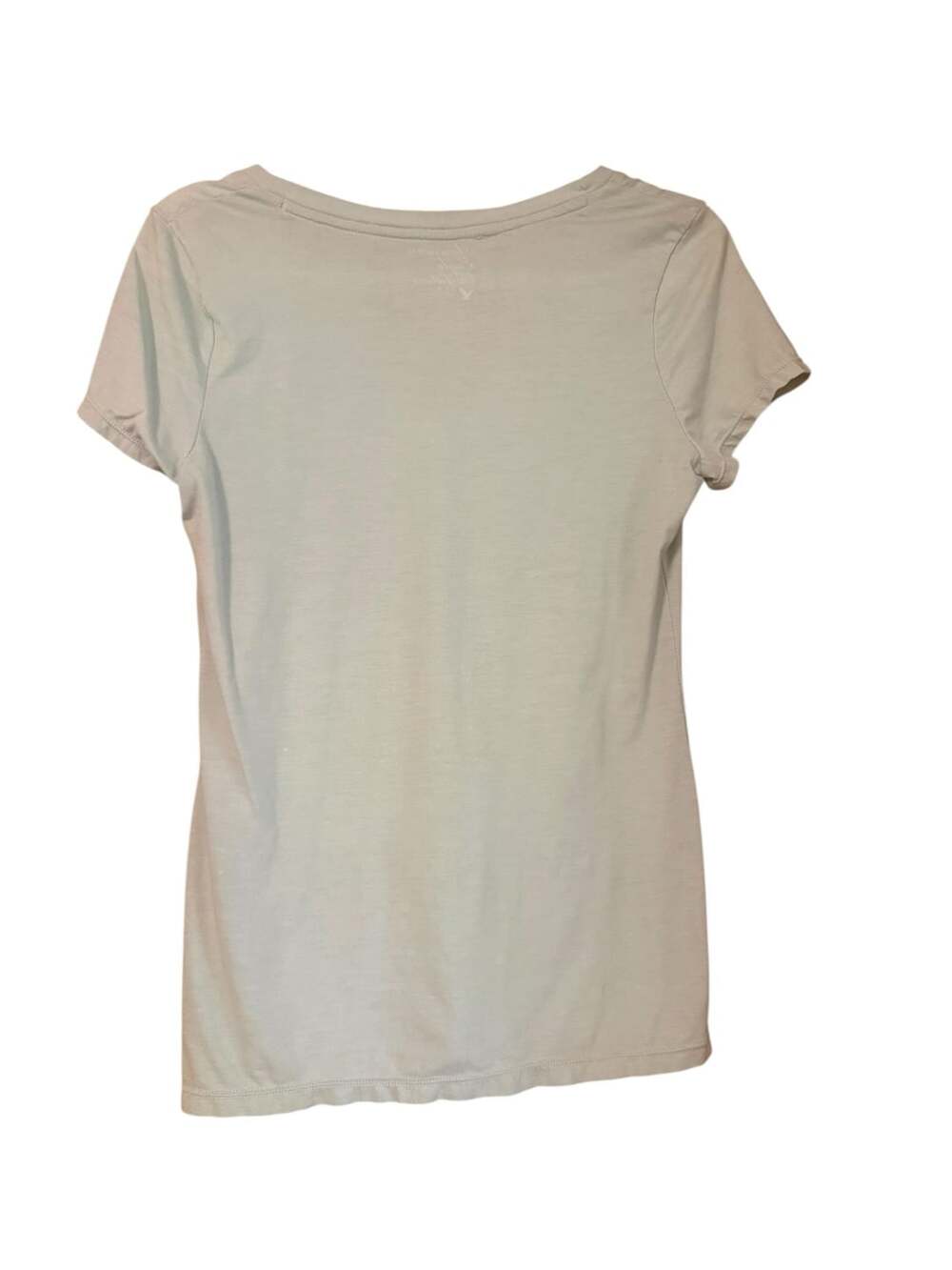 American Eagle Outfitters Women's Green Graphic V-Neck T-Shirt Size Large - Picture 2 of 3